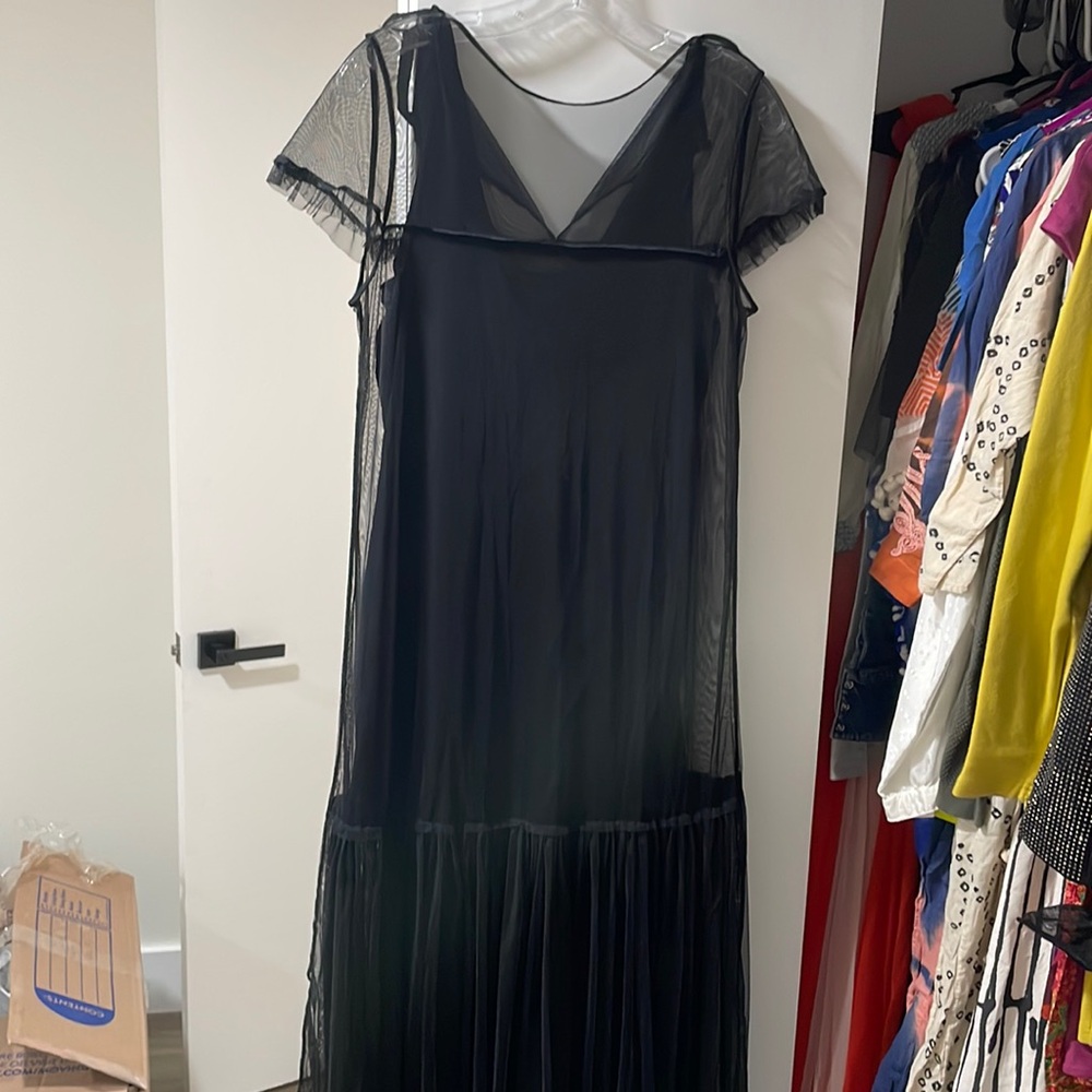 Zara black dress